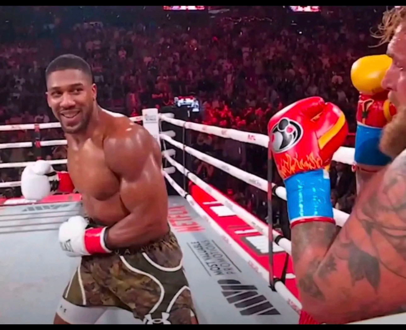 Jake Paul getting smashed Blank Meme Template