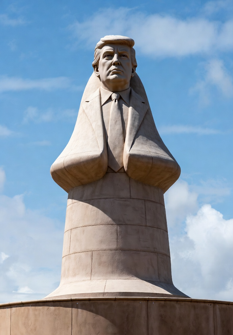 Donald Trump Phallic monument Blank Meme Template