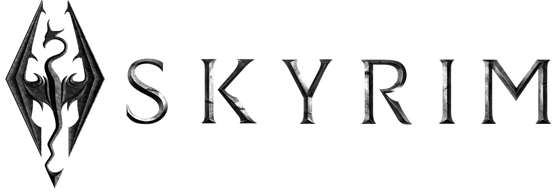 skyrim logo Blank Meme Template