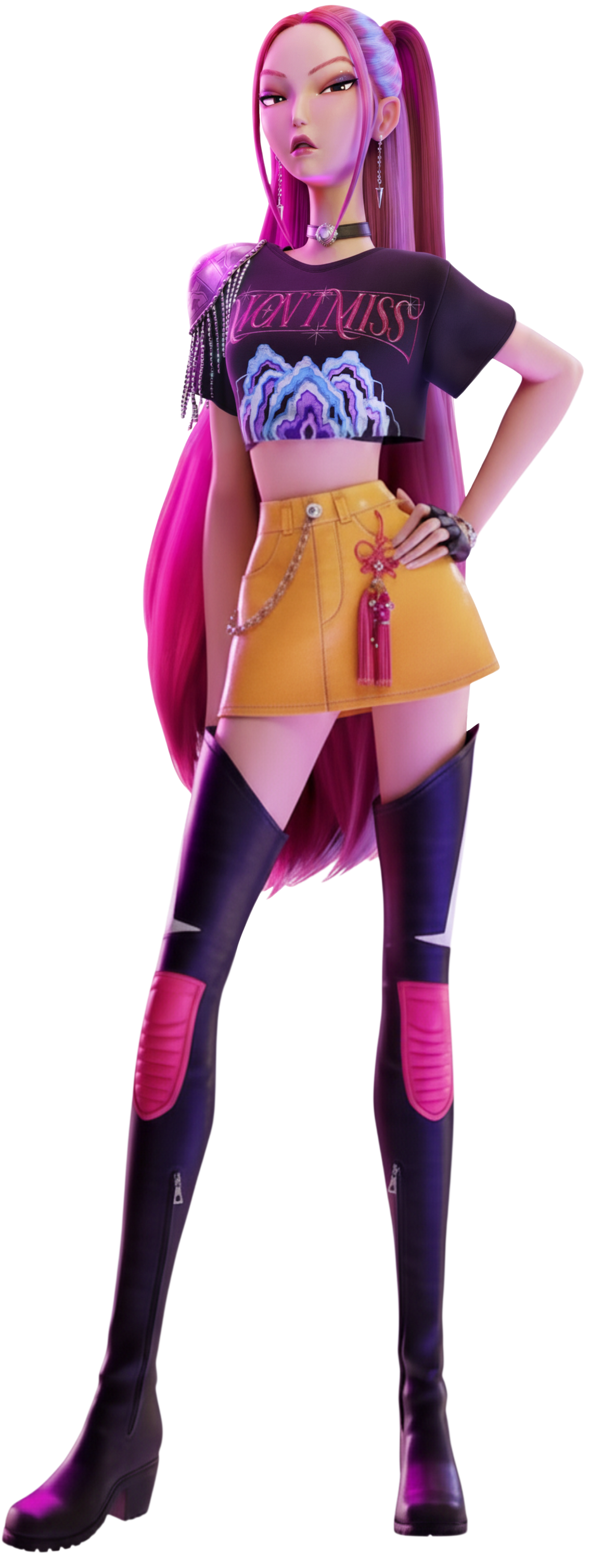 Mira Render PNG Blank Meme Template