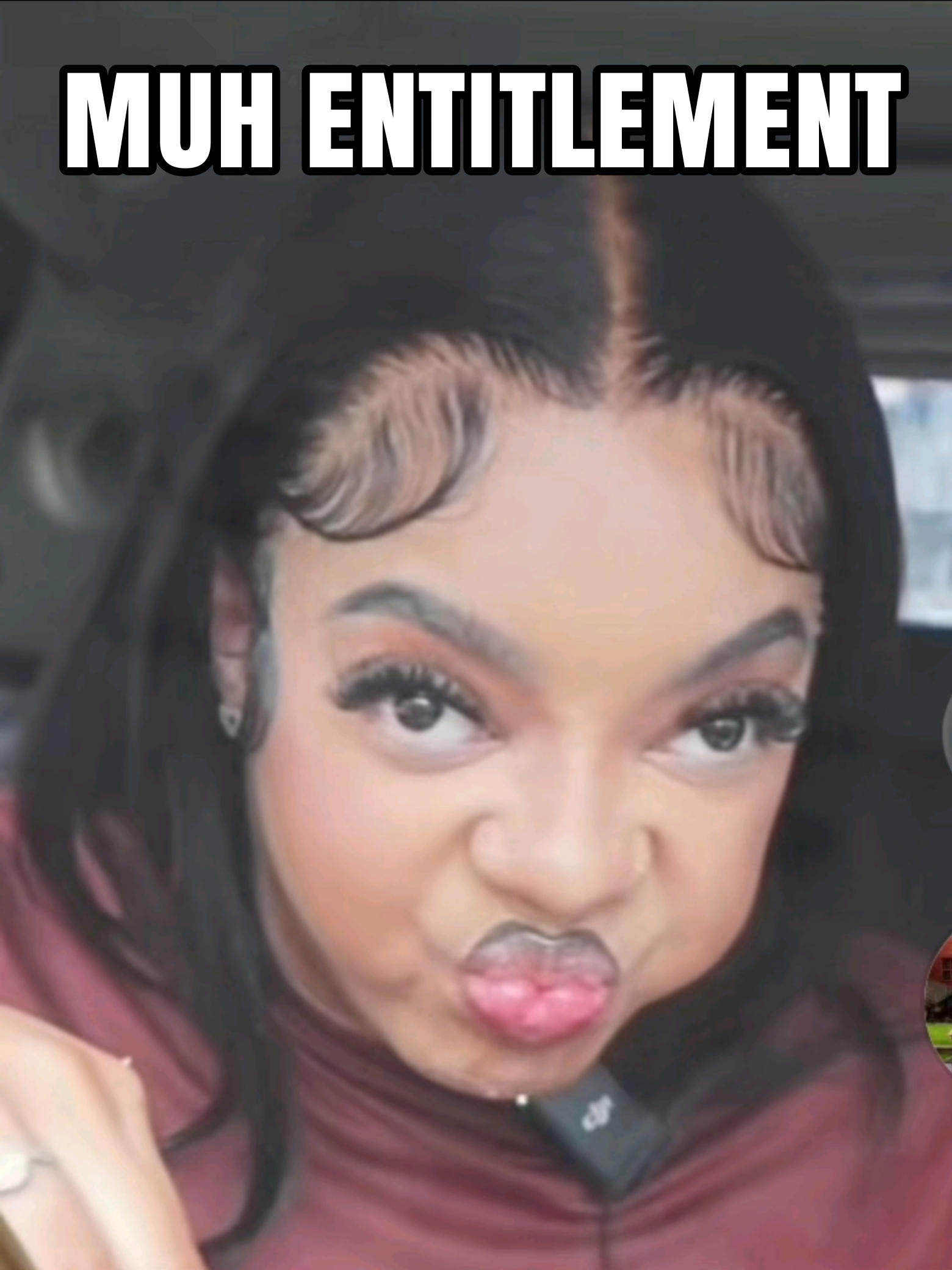 "Muh Entitlement" DoorDash Thief Blank Meme Template