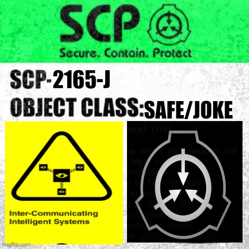 SCP-2165-J Blank Meme Template