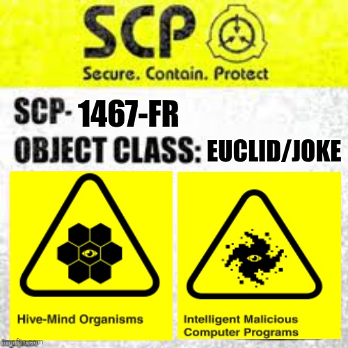 SCP-1467-FR Blank Meme Template