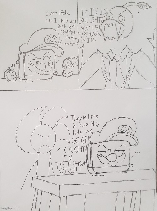 Drawings Stream Shenanigans 23 | image tagged in random,comic,drawing | made w/ Imgflip meme maker