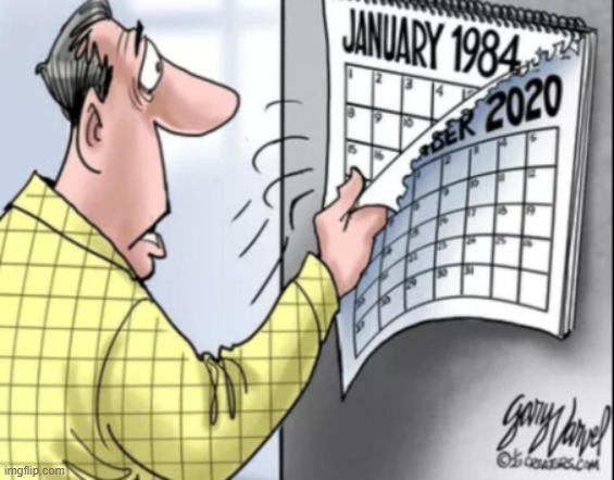 1984 calendar but it's only the guy | image tagged in 1984 calendar but it's only the guy | made w/ Imgflip meme maker