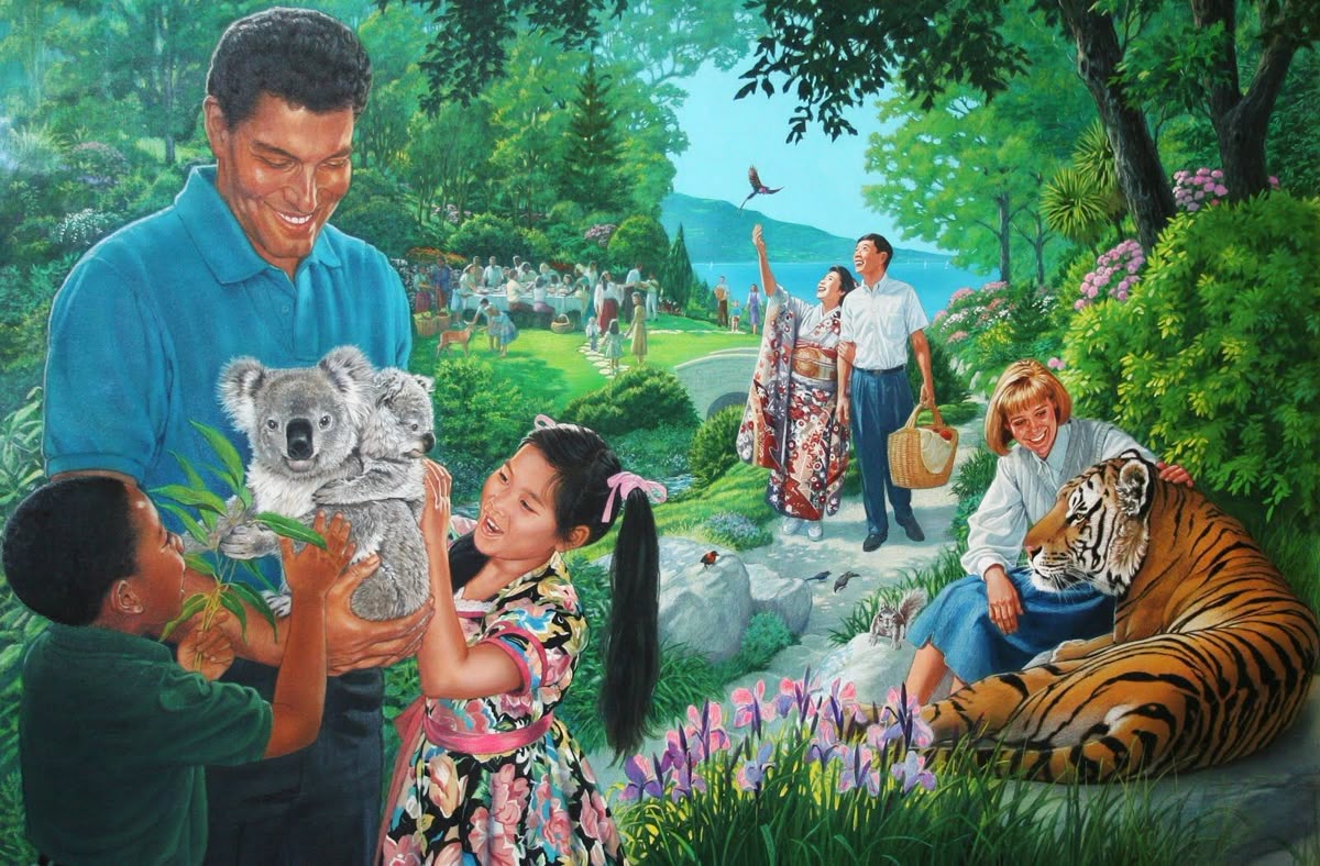 FAMILIES IN PARADISE Blank Meme Template