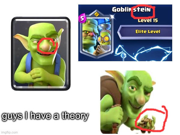 a game theory | guys I have a theory | image tagged in clash royale | made w/ Imgflip meme maker