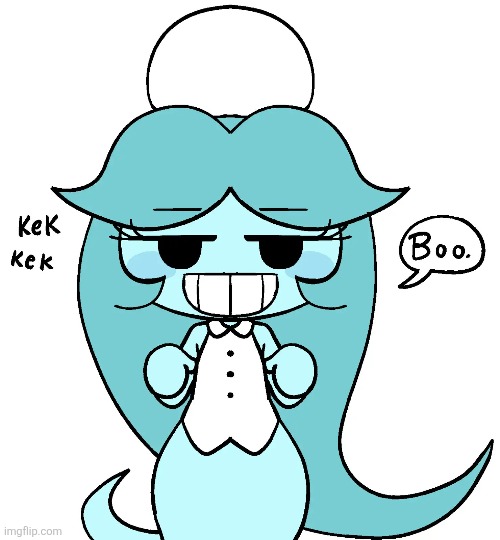 Boo (Original Artist: KittKitoo).mp3 | image tagged in fanart,connie,dandy's world | made w/ Imgflip meme maker