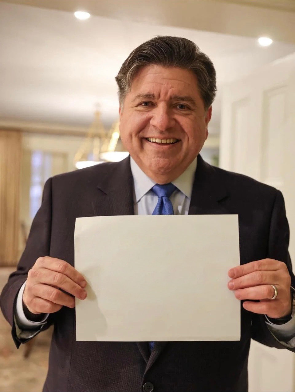 JB Pritzker: Reddit AMA Meme Blank Meme Template