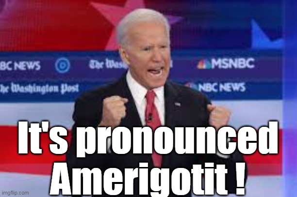 It's pronounced Amerigotit ! | made w/ Imgflip meme maker
