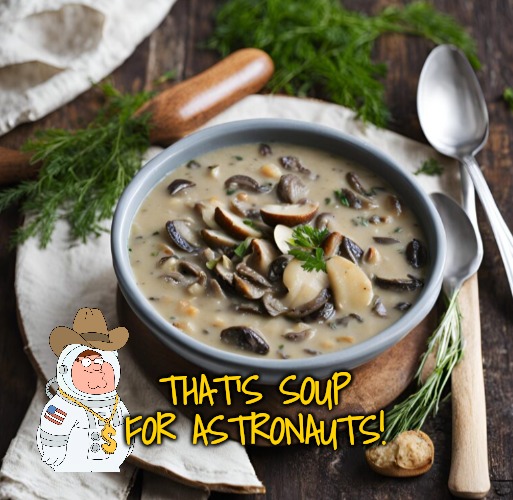 THAT'S SOUP FOR ASTRONAUTS! | made w/ Imgflip meme maker