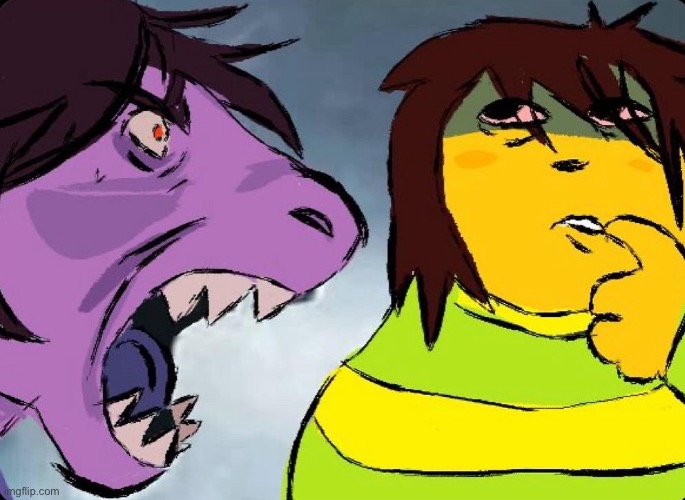 kris ragebait | image tagged in kris ragebait | made w/ Imgflip meme maker