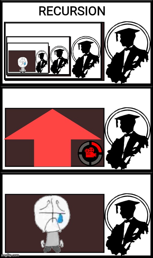RECURSION | image tagged in lessons in meme culture thumbnail | made w/ Imgflip meme maker
