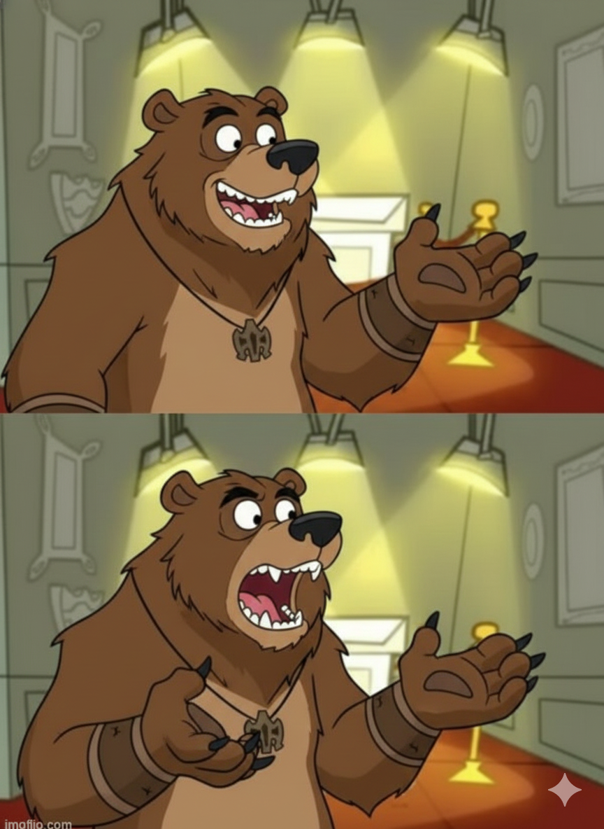 If I had any bear meme Blank Meme Template