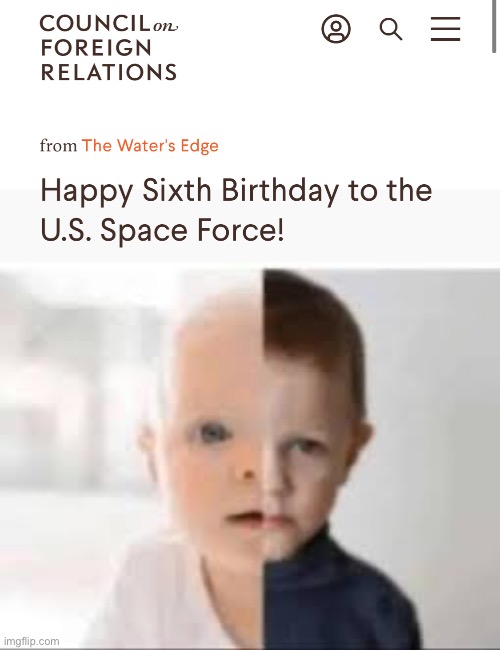 image tagged in half baby half toddler | made w/ Imgflip meme maker