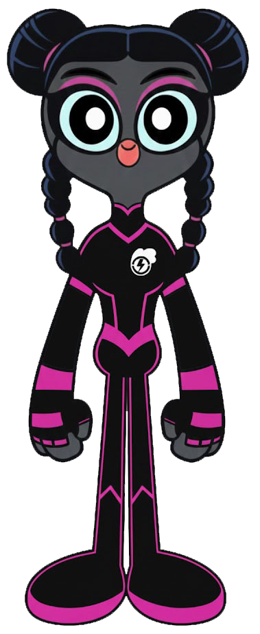 Kate Waves wearing her Battlesuit Blank Meme Template