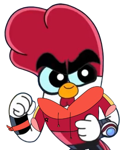 Chuck Adoodledoo with a jacket lol Blank Meme Template