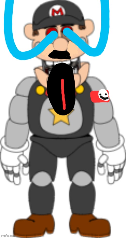 Snowflake | image tagged in lefty mario,snowflake,foxy 501 | made w/ Imgflip meme maker