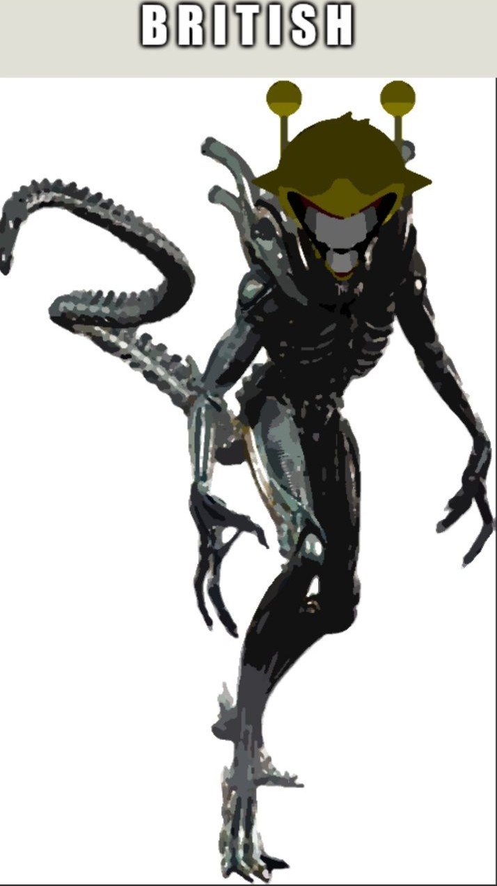 B R I T I S H Blank Meme Template