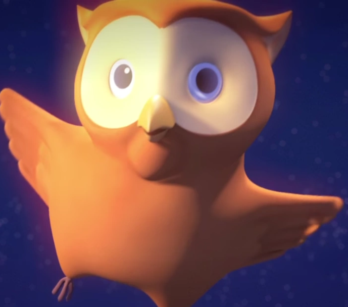 Lulu the owl Blank Meme Template
