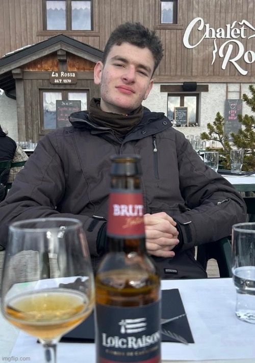 Skiing is peak as fuck, y’all should lowkey try it sometime in your life | made w/ Imgflip meme maker