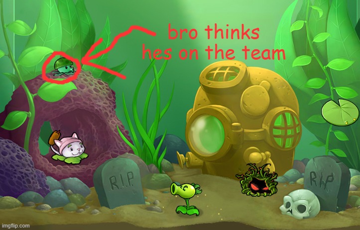 bro thinks hes on the team | made w/ Imgflip meme maker