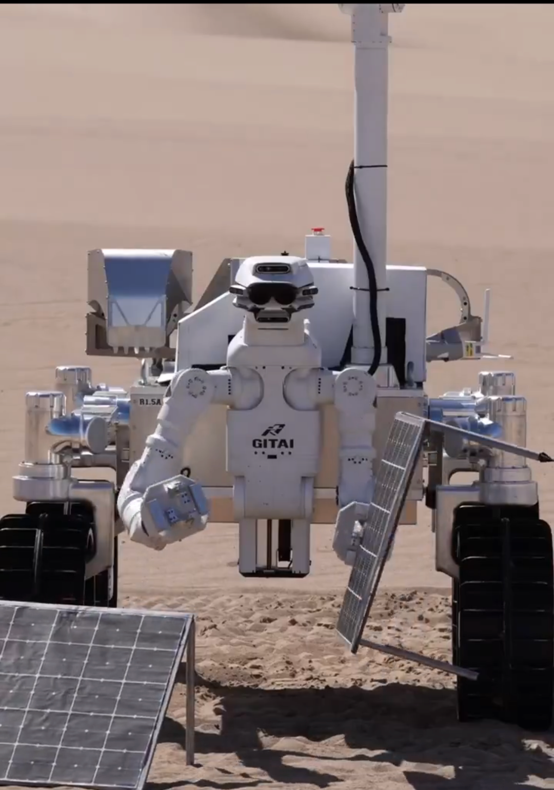 Robot solar Blank Meme Template