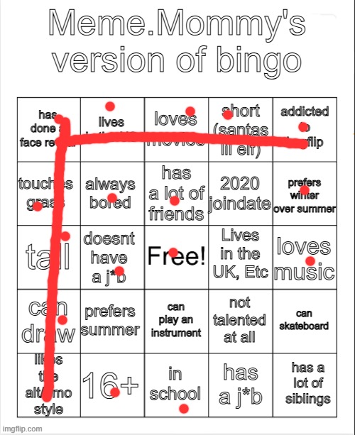 meme mommy bingo hehehe | image tagged in meme mommy bingo hehehe | made w/ Imgflip meme maker
