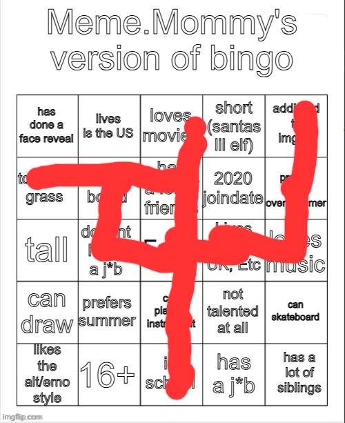 meme mommy bingo hehehe | image tagged in meme mommy bingo hehehe | made w/ Imgflip meme maker