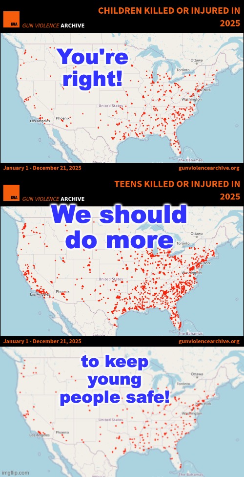 You're
right! to keep young people safe! We should
do more | made w/ Imgflip meme maker