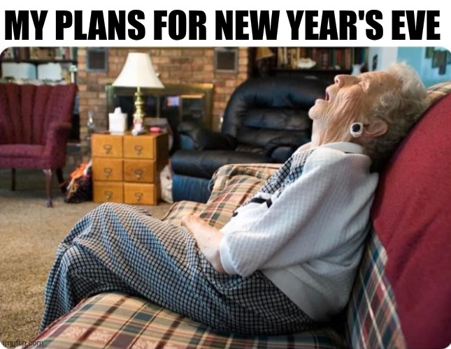 My Plans For New Year's Eve | MY PLANS FOR NEW YEAR'S EVE | image tagged in chrisjoines1 | made w/ Imgflip meme maker
