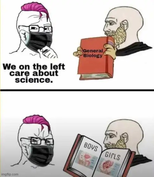 FACTS trump FICTION | image tagged in leftists,identity,reality,identity crisis,confusing,confused confusing confusion | made w/ Imgflip meme maker