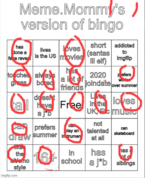 meme mommy bingo hehehe | image tagged in meme mommy bingo hehehe | made w/ Imgflip meme maker