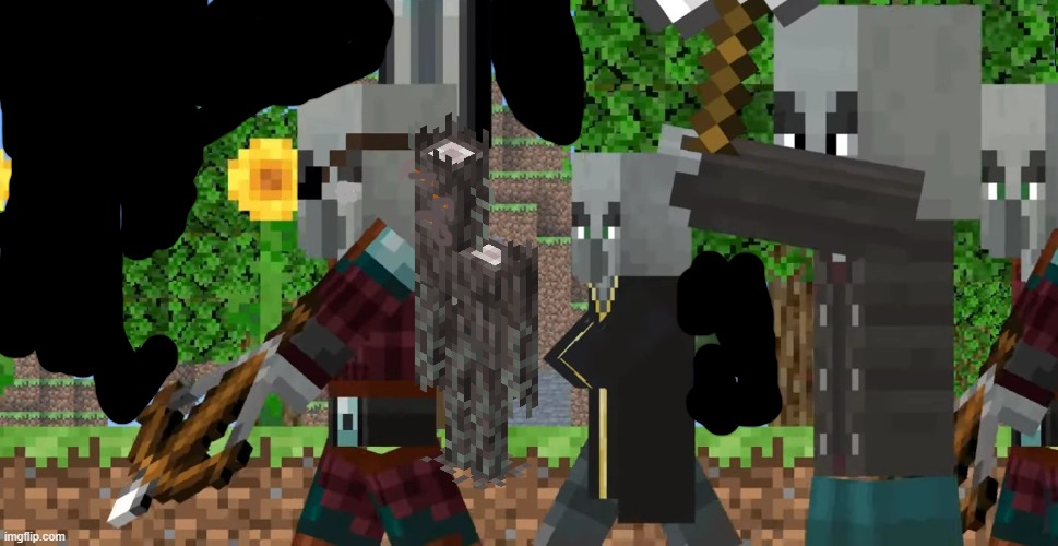 Pillager Patrol | image tagged in pillager patrol | made w/ Imgflip meme maker