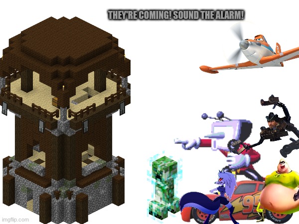THEY'RE COMING! SOUND THE ALARM! | made w/ Imgflip meme maker