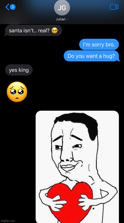 Real screenshot from my messages | made w/ Imgflip meme maker