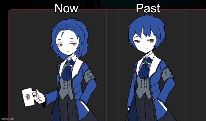 Now                 Past | made w/ Imgflip meme maker