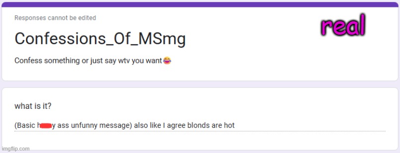 real | made w/ Imgflip meme maker