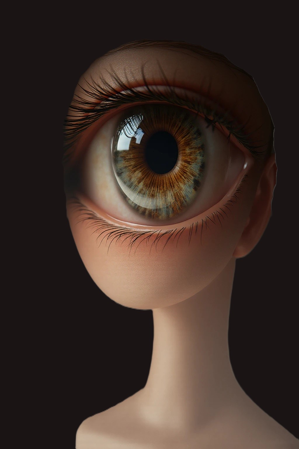 big eye Blank Meme Template