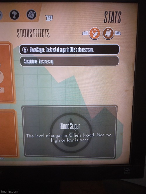 CHAT WHY TF DID NO ONE TELL ME OLLIE HAD BLOOD SUGAR PROBLEMS also beat Sally's campaign earlier today :) | made w/ Imgflip meme maker