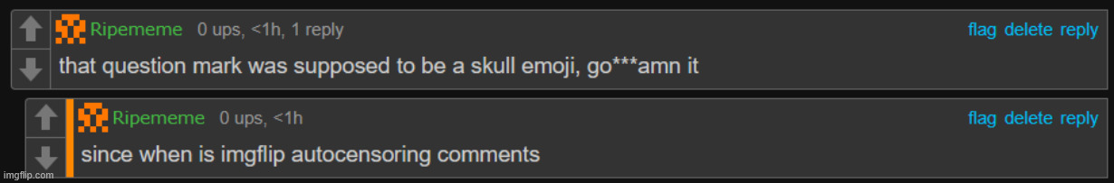 for the record, i am not so sensitive that i censor the word "damn" | made w/ Imgflip meme maker