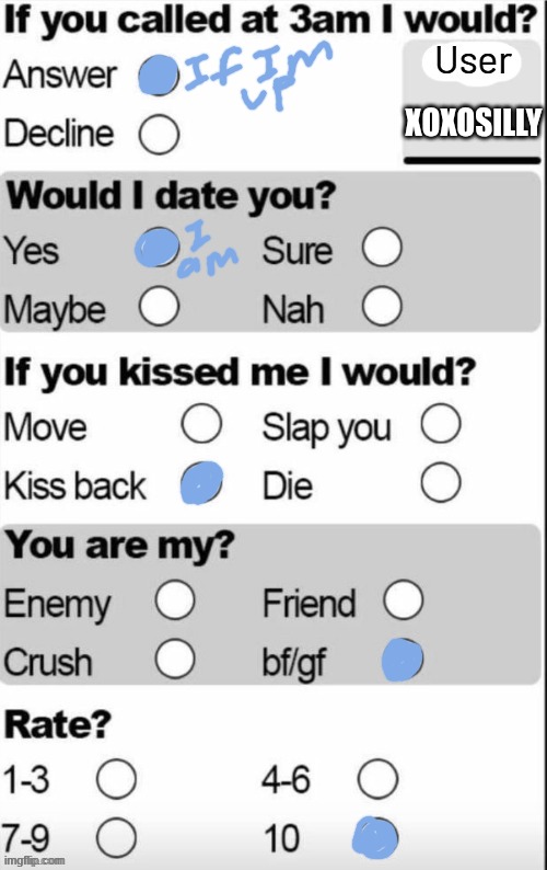 XOXOSILLY | image tagged in idekfr | made w/ Imgflip meme maker