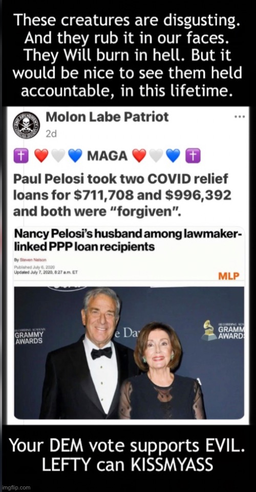 Smarmy Cockroaches | image tagged in memes,dem politicians r demonic,that makes dem voters evil,not just idiots,but evil 2,fjb voters all dems go to hell | made w/ Imgflip meme maker