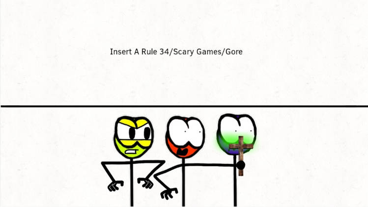 The Stickfigures Reaction to Blank (Free Use) Blank Meme Template