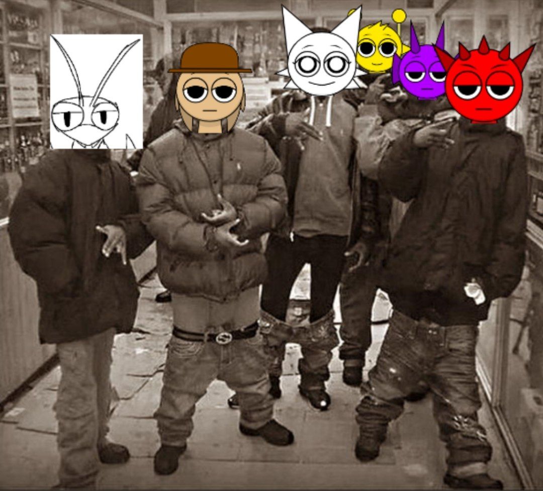 Phillip and his homies Blank Meme Template