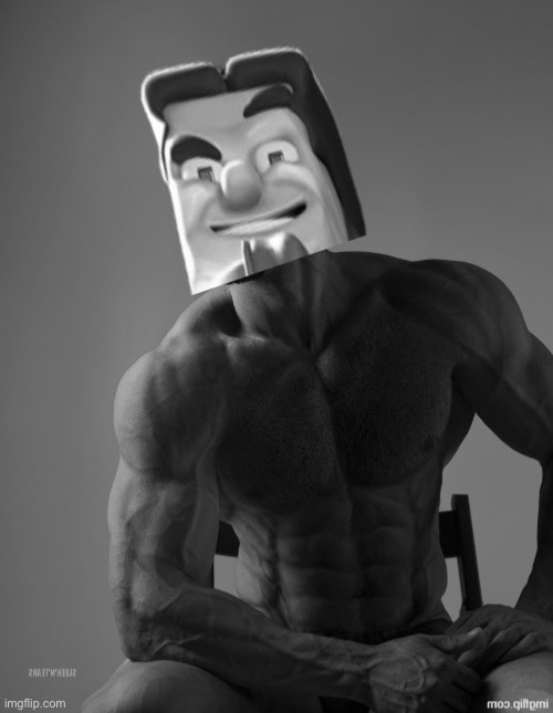 Gigachad Grotesque Steve | image tagged in gigachad,giga chad,minecraft steve,steve,based,chad | made w/ Imgflip meme maker
