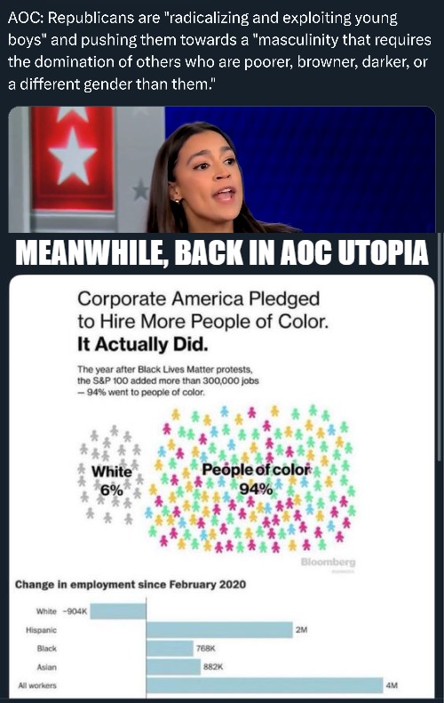 She's evil and hateful AF, | image tagged in republicans,propaganda,aoc,american politics,diversity | made w/ Imgflip meme maker