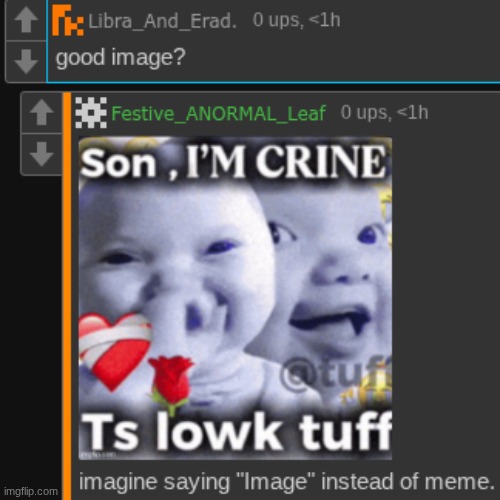 The Equivilent of saying Connections instead of Friends | image tagged in stop reading the tags,like a good boy | made w/ Imgflip meme maker