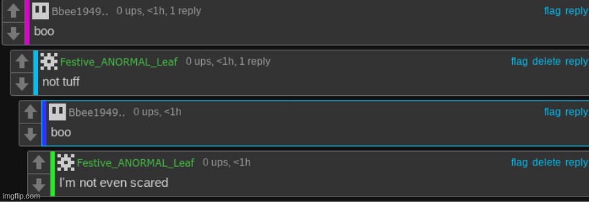 who is blud trying to scare? | image tagged in you like kissing boys | made w/ Imgflip meme maker