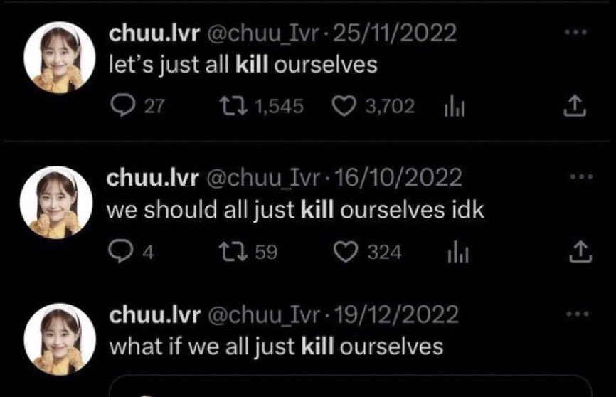 let’s just all kill ourselves Blank Meme Template